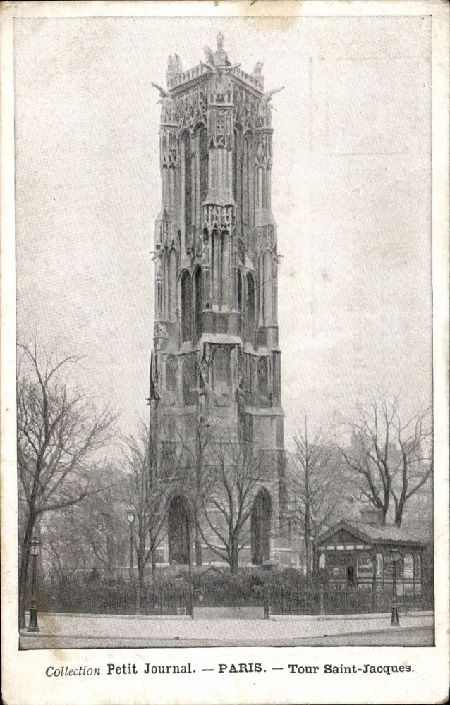 Paris — Torre Saint-Jacques — Coleção Petit Journal - Frente