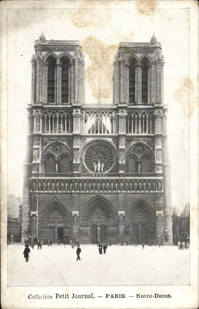 Paris — Notre-Dame — Coleção Petit Journal - Frente