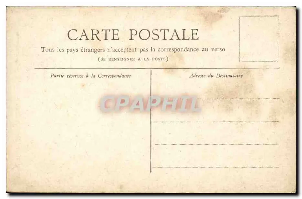 Paris — Notre-Dame — Coleção Petit Journal - Verso