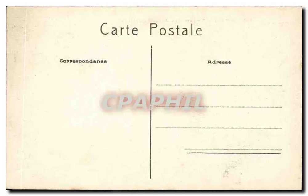Paris — Square des Arts-et-Métiers — P.A. n°112 - Verso