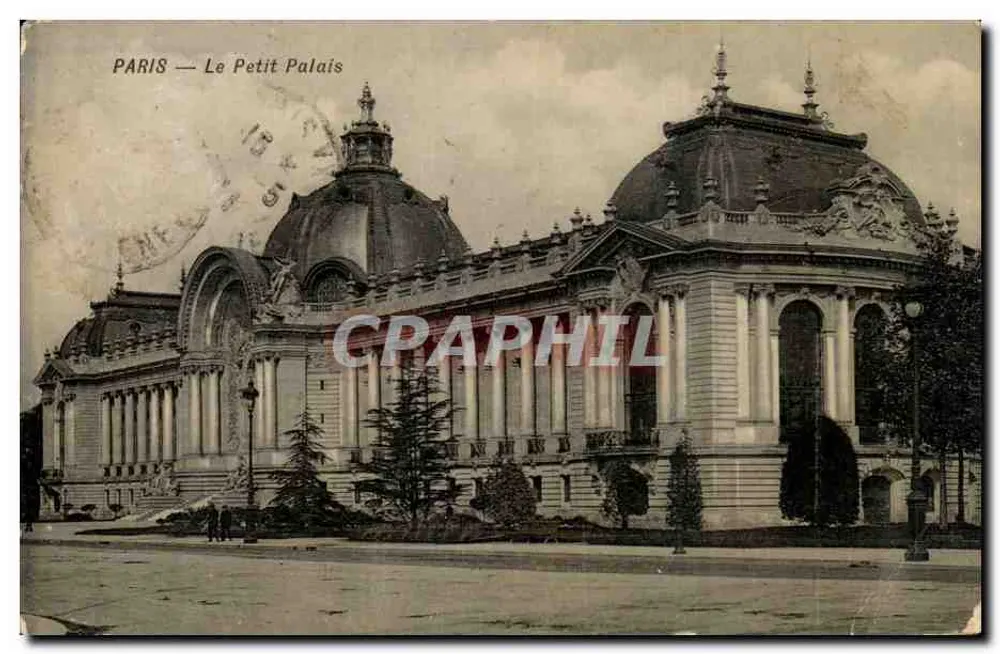 PARIS — O Pequeno Palácio — editor desconhecido, número de série não visível - Frente
