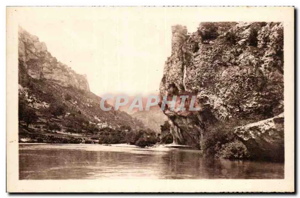 तार्न के गॉर्ज़ — प्रवेश — डेट्रॉइट के गॉर्ज़ — इम्प्रिंट फ्रांसॉइस, लिमोज़ - आगे