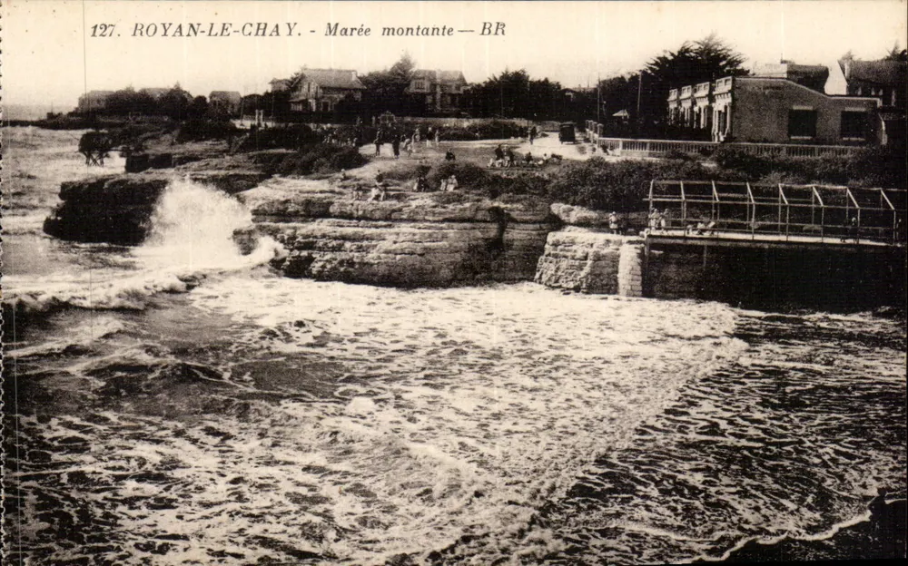 Royan-le-Chay — Maré crescente — BR - Frente
