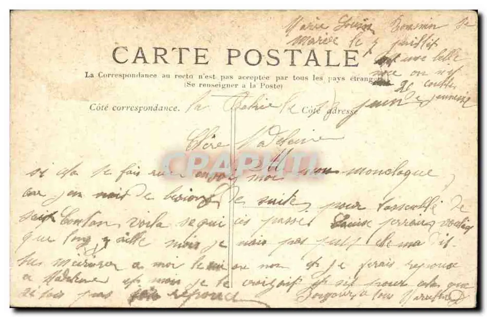Paris — O Ponte do Carrousel ou dos Saint-Pères, construído por Polonceau em 1834 — com o Louvre e os Guichets datando de Napoléon III - Verso
