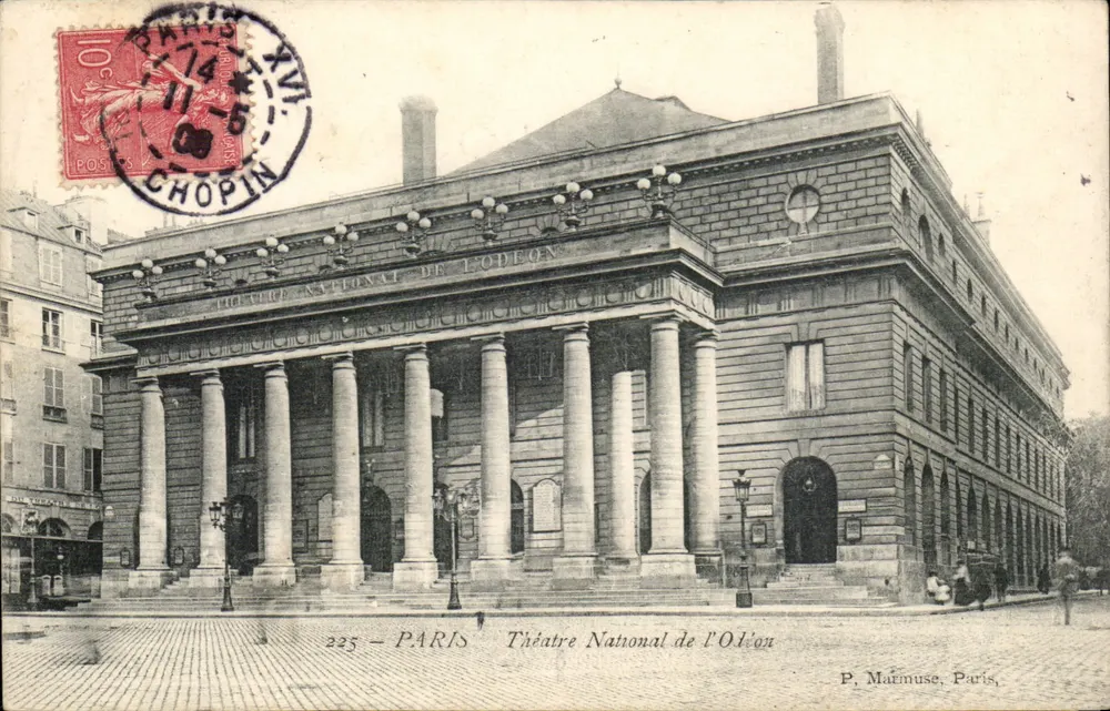 Teatro Nacional da Ópera — Paris — P. Maïmuse, Paris, n°225 - Frente