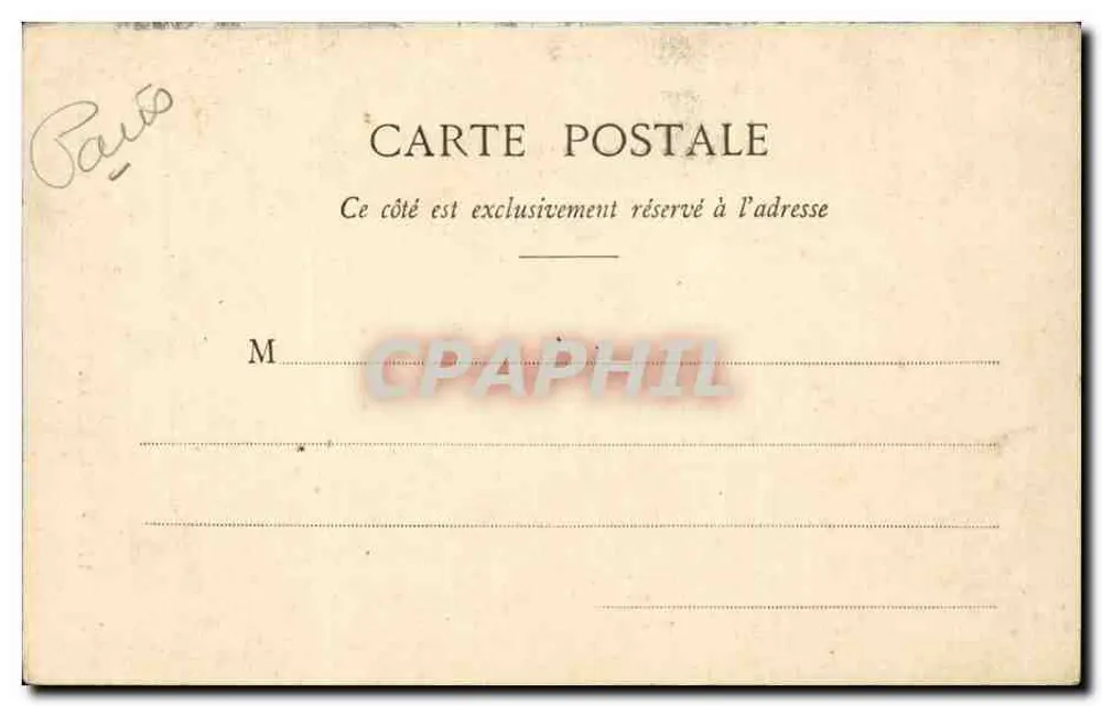 Paris - Torre de Jean Sans Peur — Escola Comunal de G. — n° 178 - Verso