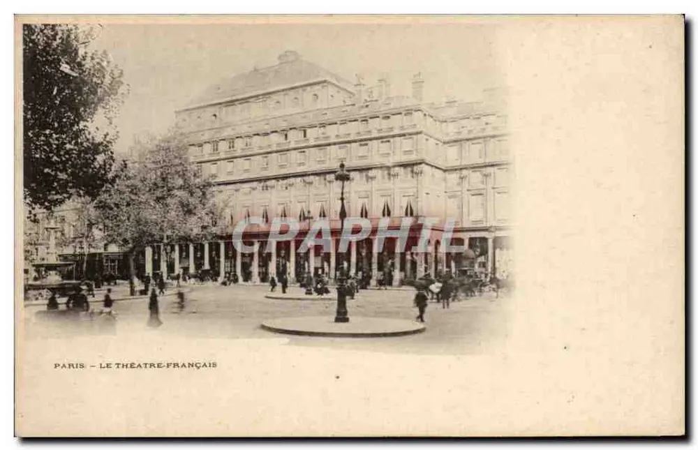 Paris — O Teatro-Français - Frente