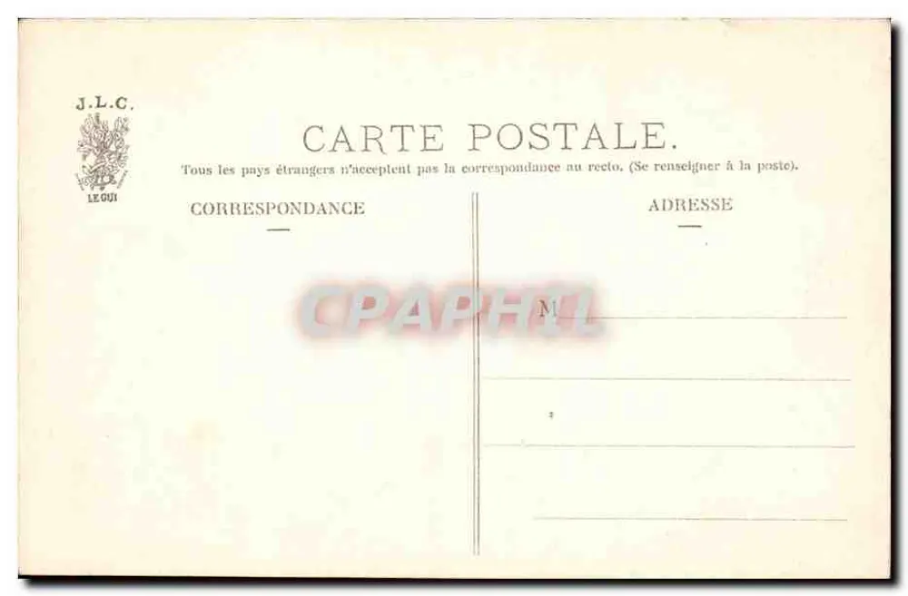 Paris — Das Französische Theater — J. L. C. n° 333 - Rückseite