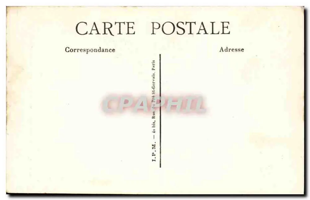 Orang von Borneo — Jardin d'Acclimatation in Paris — Januar 1913 - Rückseite