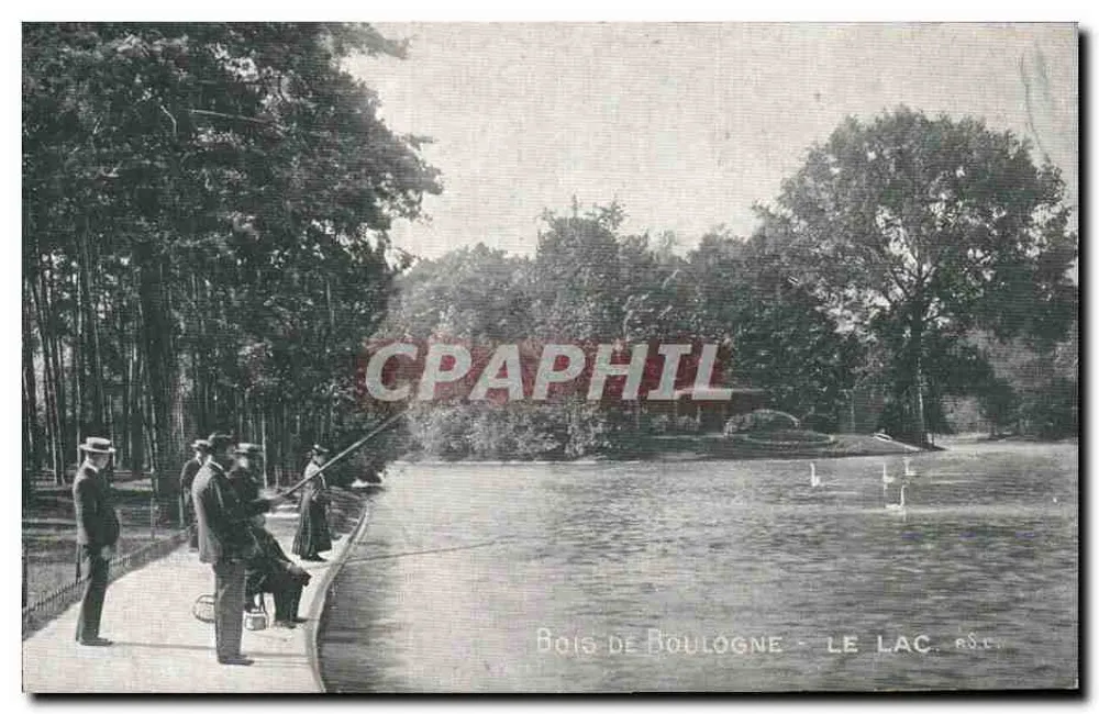 Bois de Boulogne - Der See — Verlag R.S.T. - Vorderseite