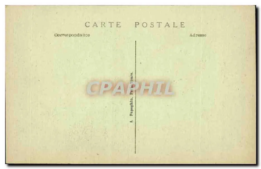 Paris — Die Avenue des Champs-Élysées und die Chevaux de Marly — A.P. - Rückseite