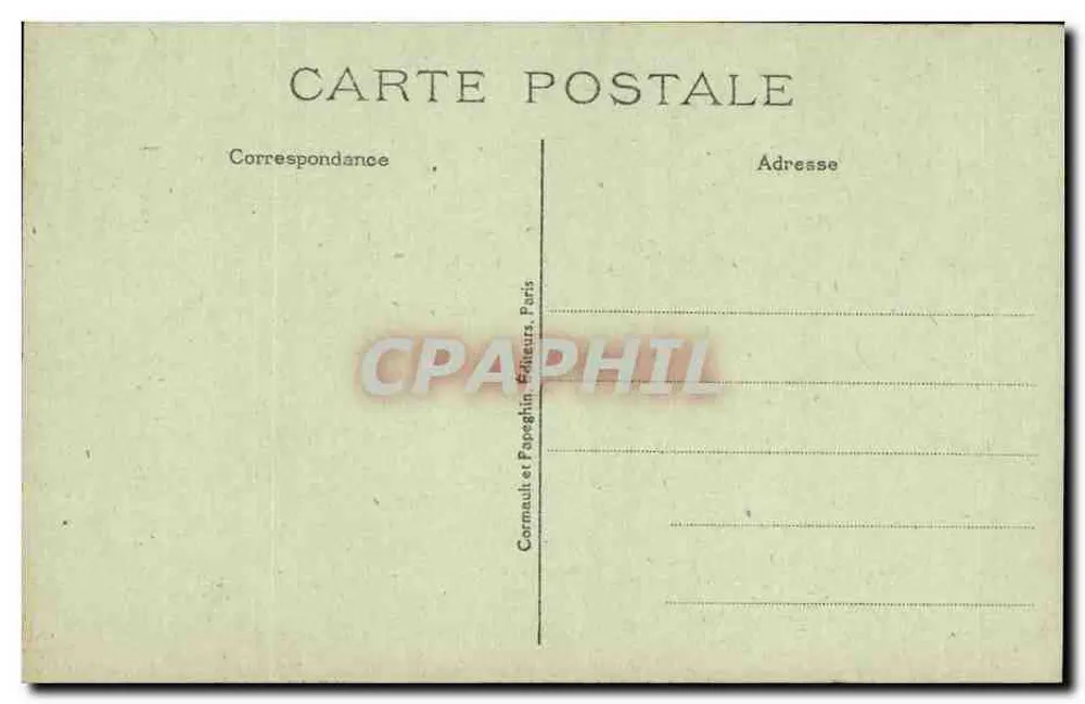 PARIS — A Igreja da Sorbonne construída por Richelieu — A.P. n°315 - Verso