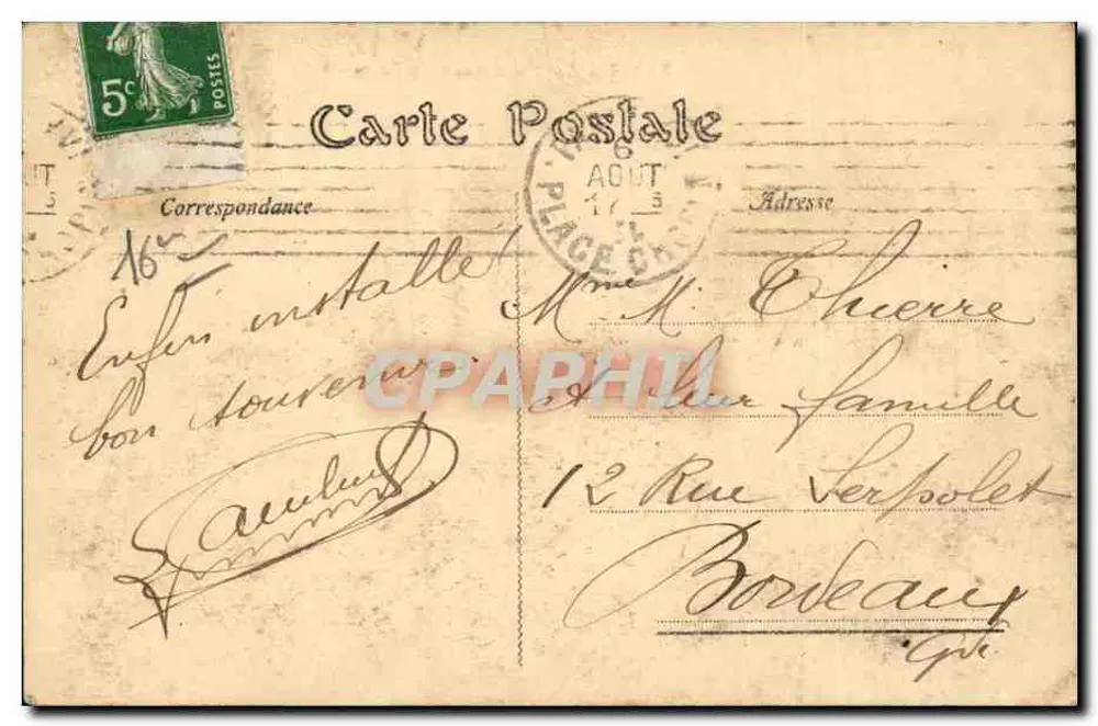 PARIS — Le Trocadéro — B. & B. - Rückseite