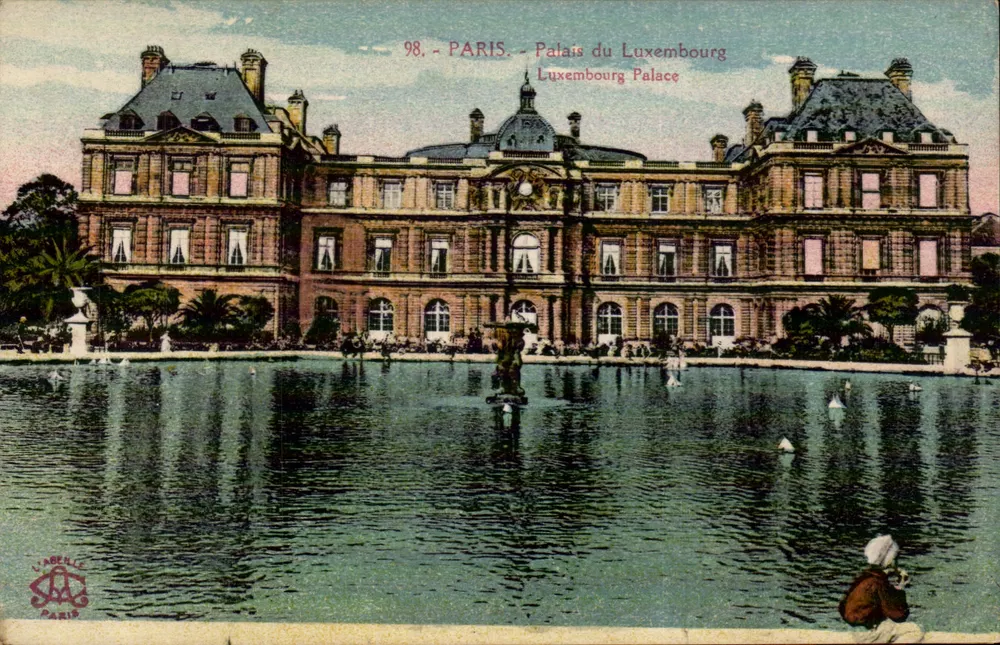 Palácio do Luxembourg — Paris — editor L'ABELLE - Frente