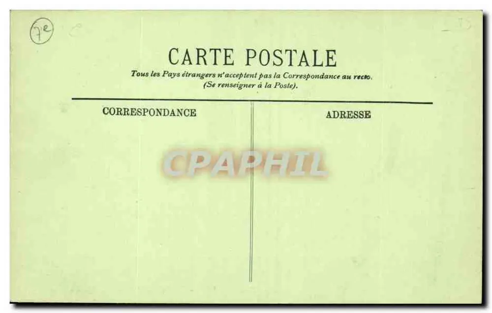 Paris (7. Arrondissement) — Die Gare d'Orléans und der Quai d'Orsay — LL - Rückseite