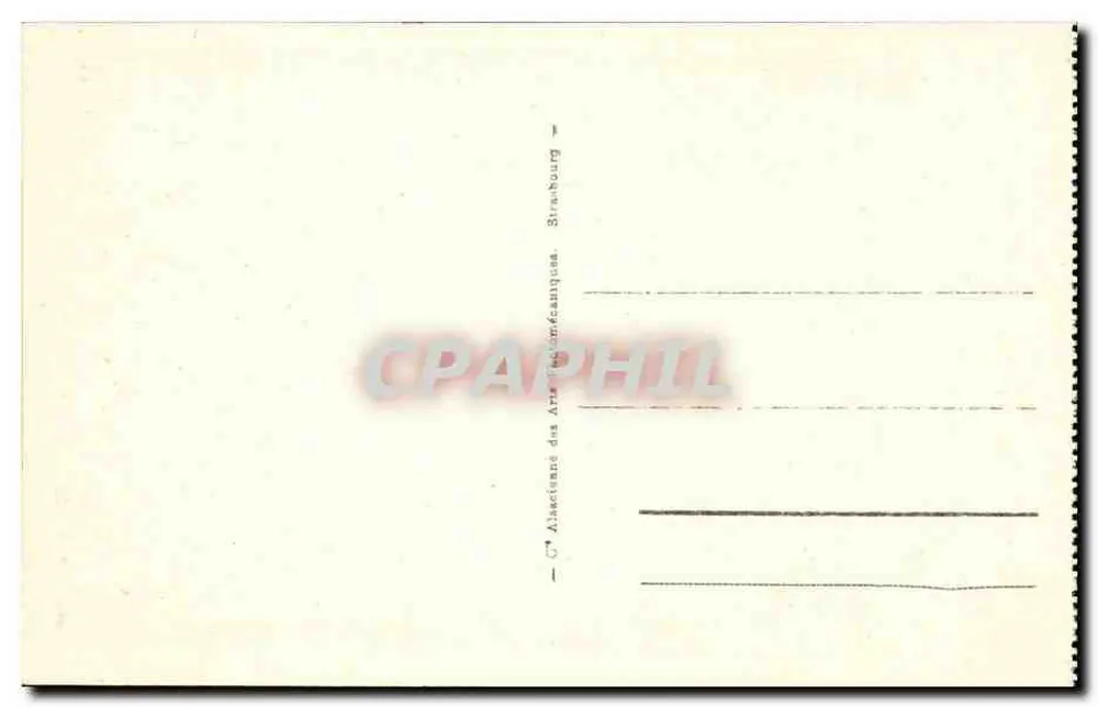 Le Puy - Facha principal da Catedral (século XII) — editor Allectiand des Arts Décoratifs - Verso