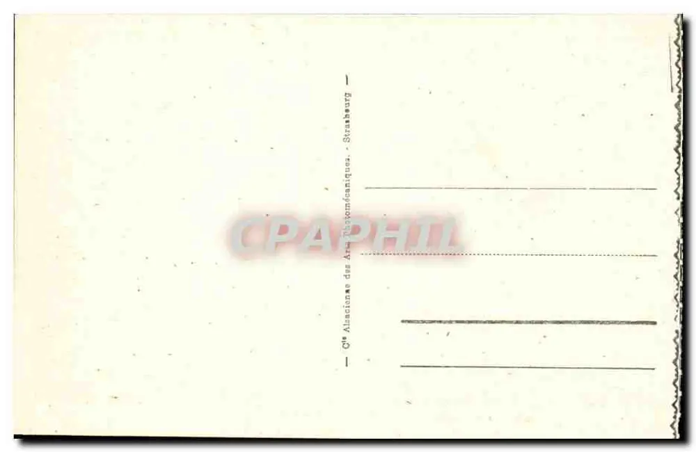 Le Puy - Porta Panessac (resto feudal do século XII) — Bilhete postal antigo n°26 — editor Phandise - Verso