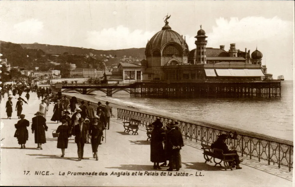 Nice — La Promenade des Anglais et le Palais de la Jetée — LL. n°17 - Vorderseite
