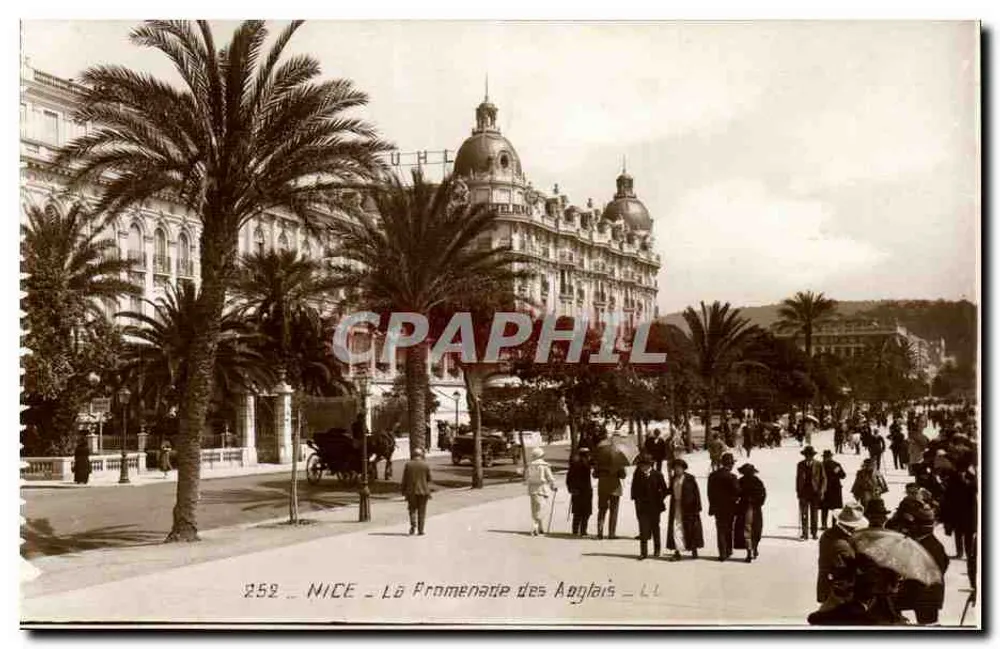 NICE — A Promenade dos Ingleses — LL n°258 - Frente