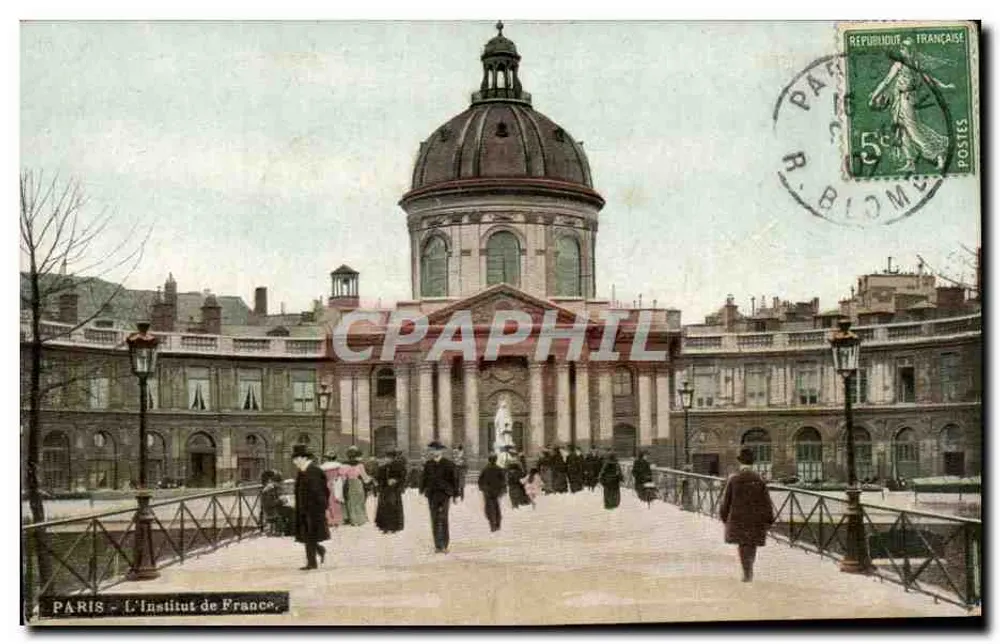 PARIS - Das Institut Frankreich — Verlag Aqua-Photo L.V. & Cie - Vorderseite