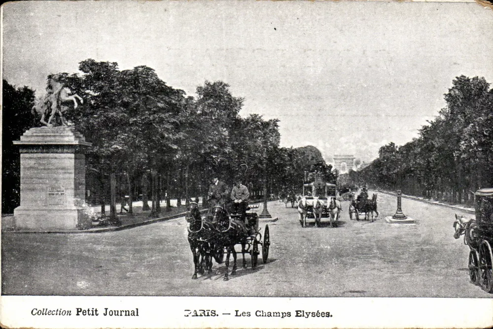 Paris — Les Champs Elysées — Collection Petit Journal - Vorderseite
