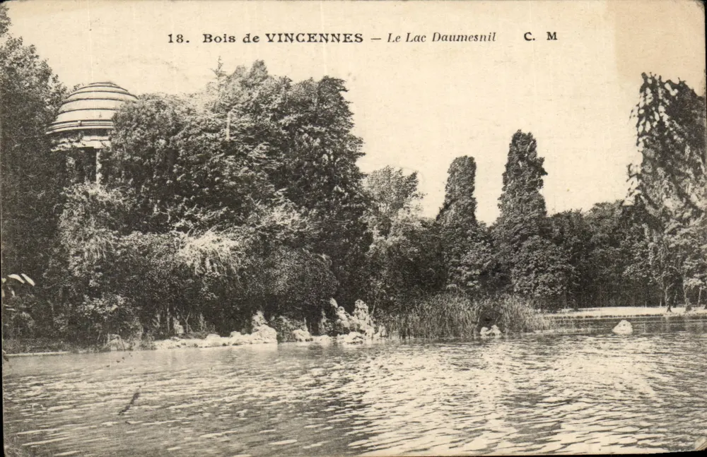 Bois de VINCENNES — See Daumesnil — C. M. n°18 - Vorderseite