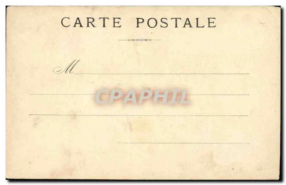 Paris — A Estação de Paris-Lyon — editor desconhecido, número de série não visível - Verso