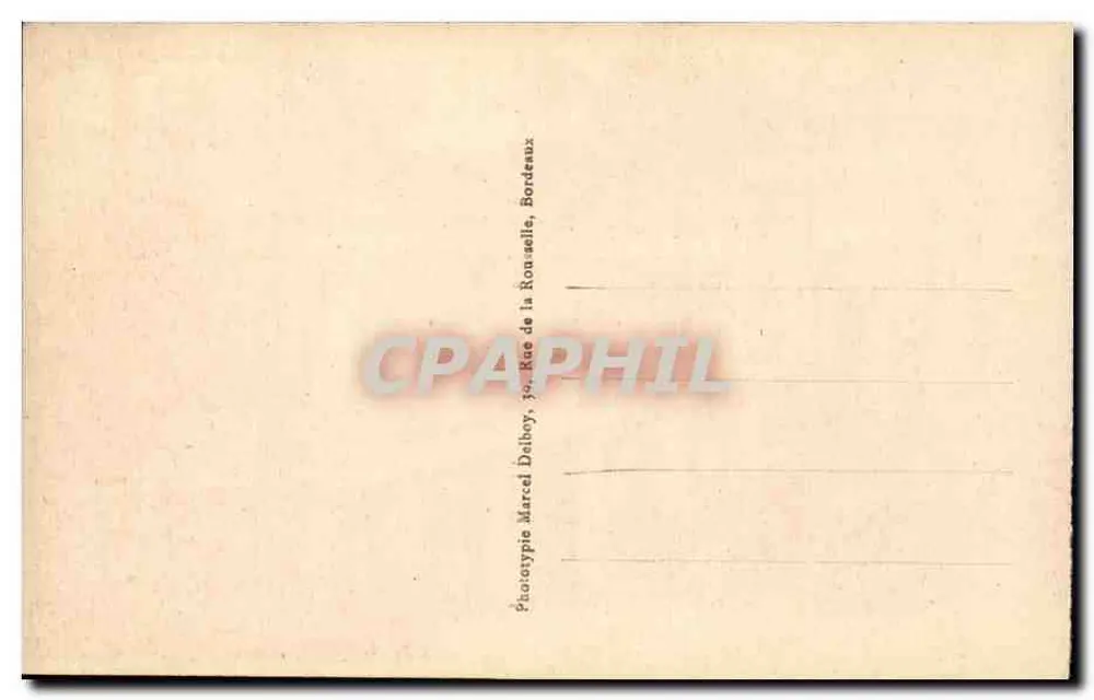 Bayonne (B.-P.) - Place d'Armes und Calbâraie - M. D. - Rückseite
