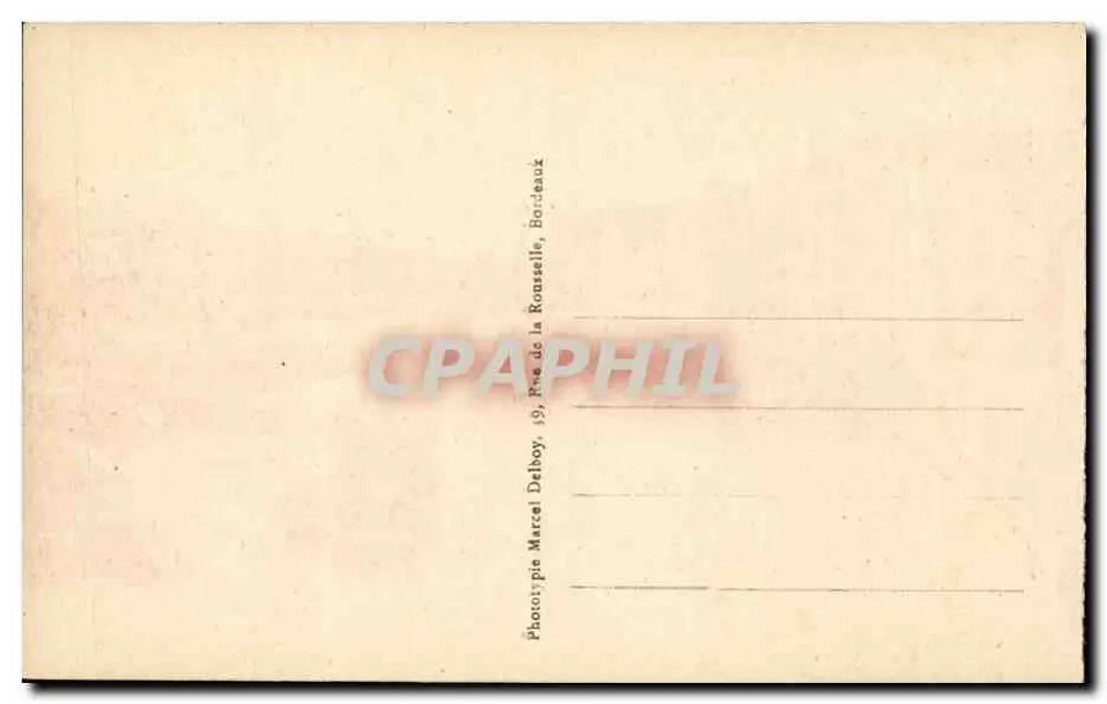 Bayonne (B.-P.) — O que resta do Réduit — Catedral — Teatro e Praça de Armas — M. D. - Verso