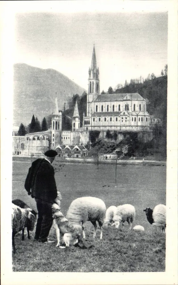 Lourdes — A Basílica — Edit. P. Doniel - Frente