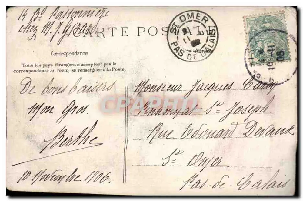 Paris — Catedral de Notre-Dame (Fachada) — E. L. (editora) - Verso