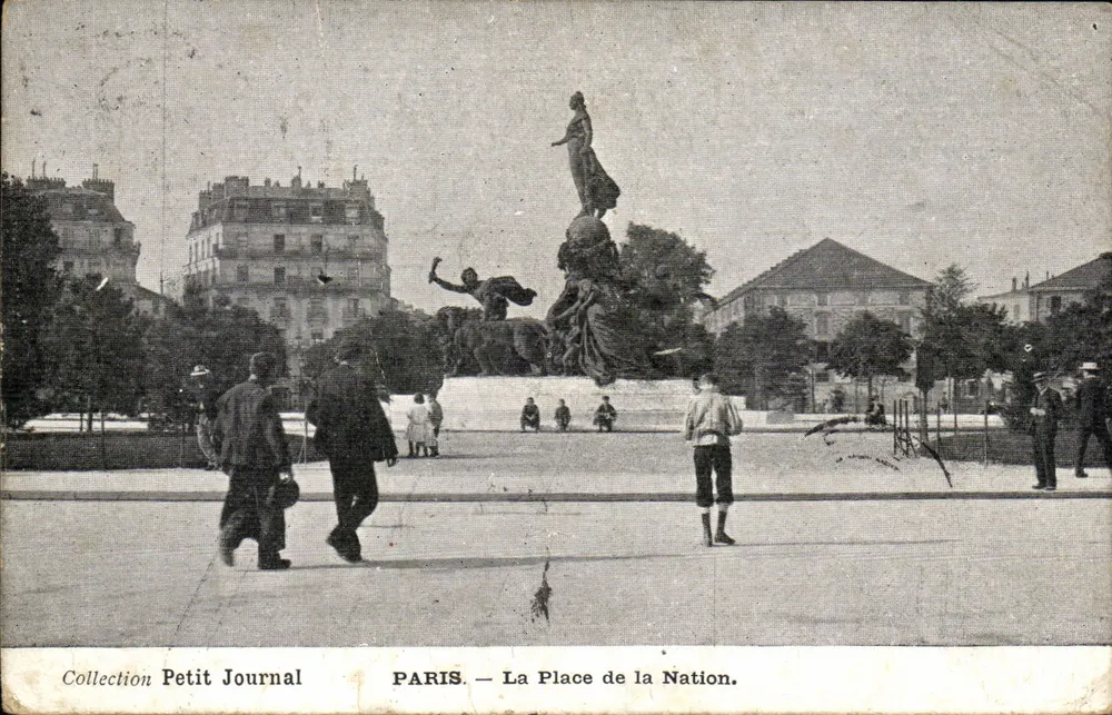 Parijs — Place de la Nation — Collectie Petit Journal - Voorkant