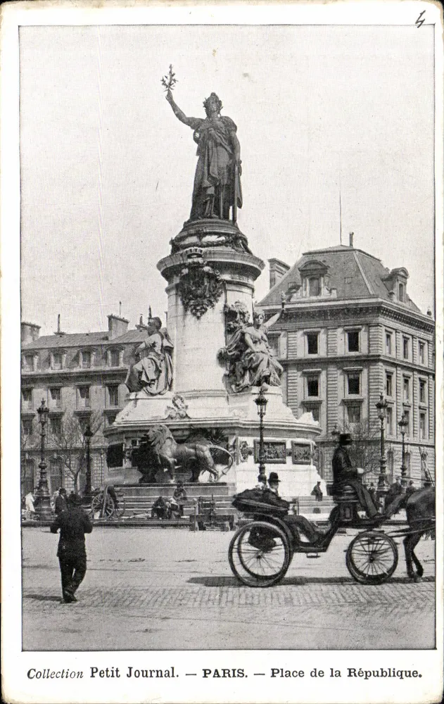 Platz der Republik — Paris — Sammlung Petit Journal — n°4 - Vorderseite