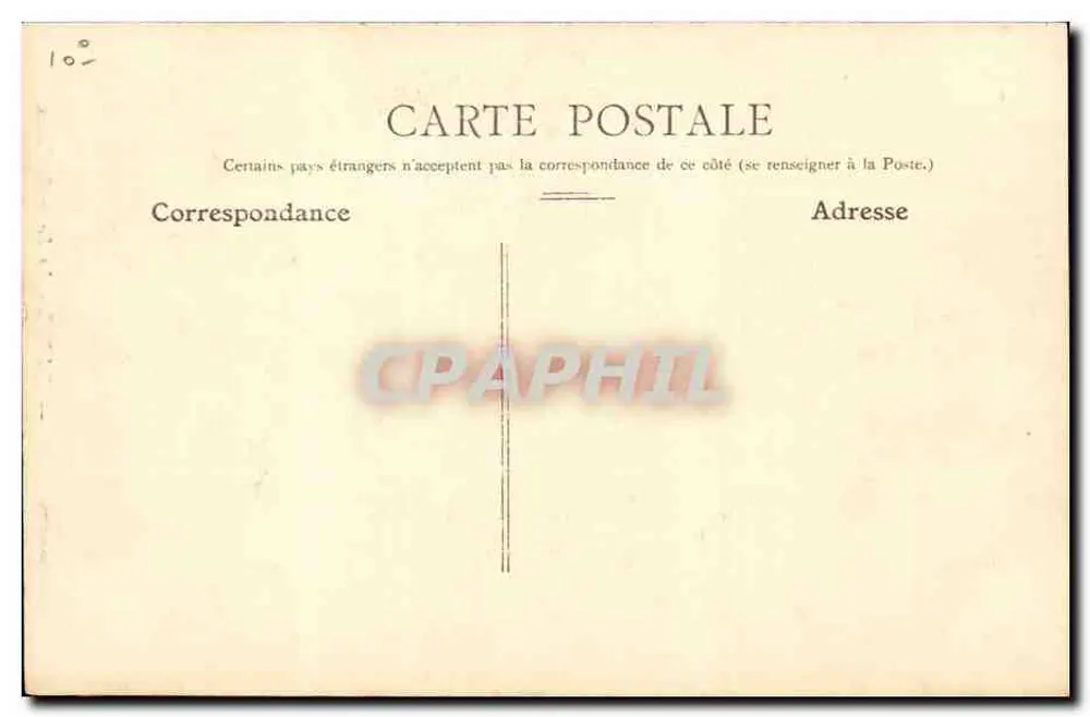 Paris - A Porta Saint-Denis — Processos C. Jernette, n° 66 - Verso
