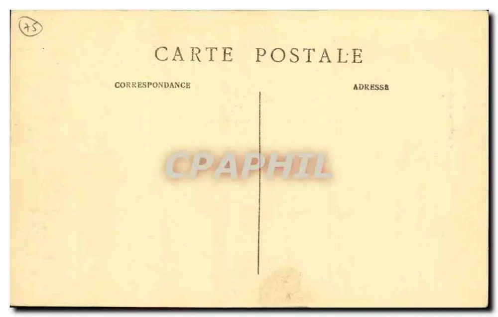 Le Dôme des Invalides — Paris — C.M. n°261 - Verso