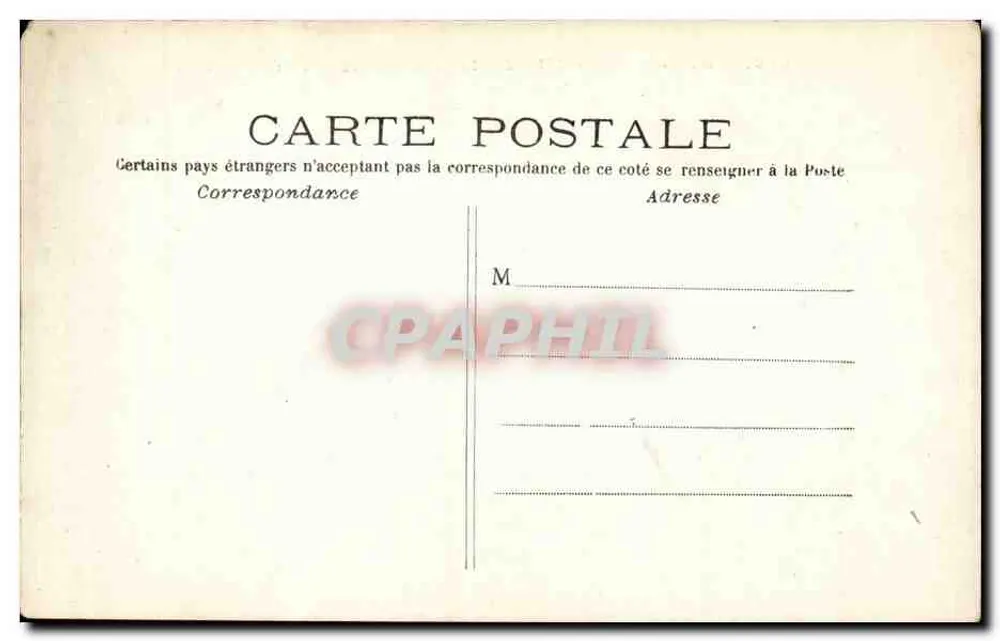 Paris — Der Pont Neuf und die Statue von Henri IV — C.M. n°298 - Rückseite