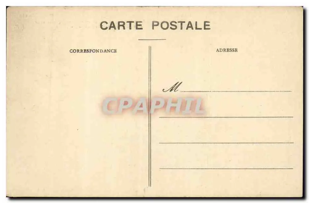 Paris — Die Ufer der Seine — Der Pont Marie — J.H. — n° 1354 - Rückseite