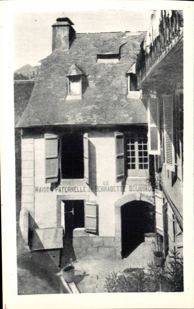 Vatershaus von Bernadette Soubirous — Lourdes — Verlag P. Dourlet - Vorderseite