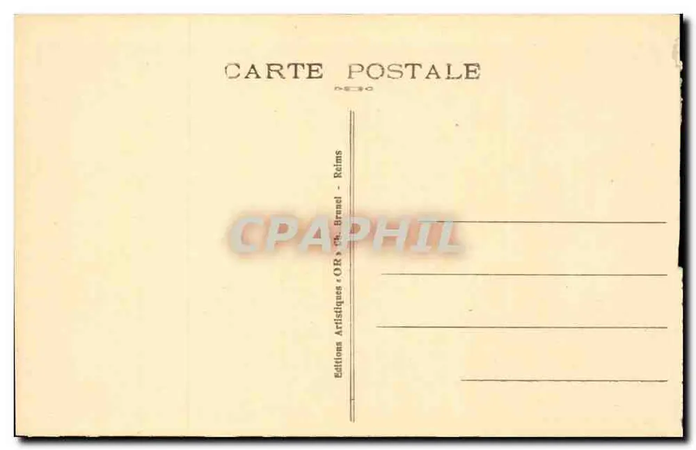 Capela da Reconhecimento da Marne - Dormans — Ossuário e Lâmpada dos Mortos (Closson, arq.) - Verso