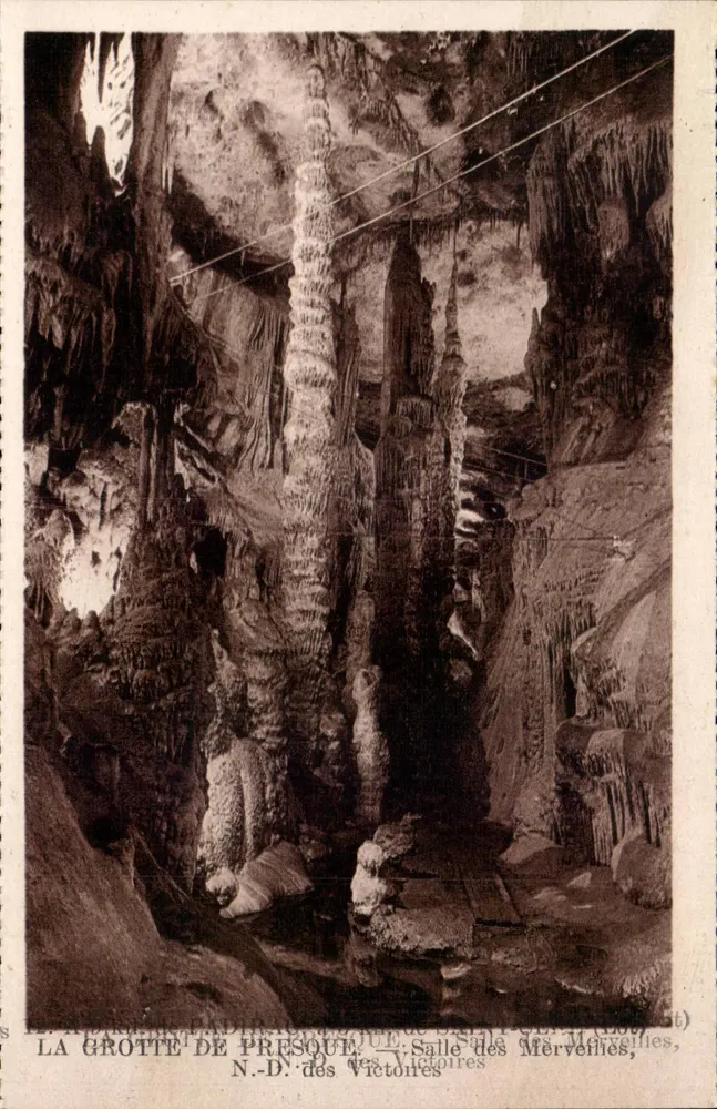 Die Höhle von Presque — Saal der Wunder, N.-D. der Sieger — Verlag: A. P. L. H. (Nr. 12) - Vorderseite