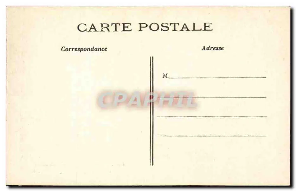 Paris - Parque Monceau — Um canto pitoresco — G. M. n° 866 - Verso