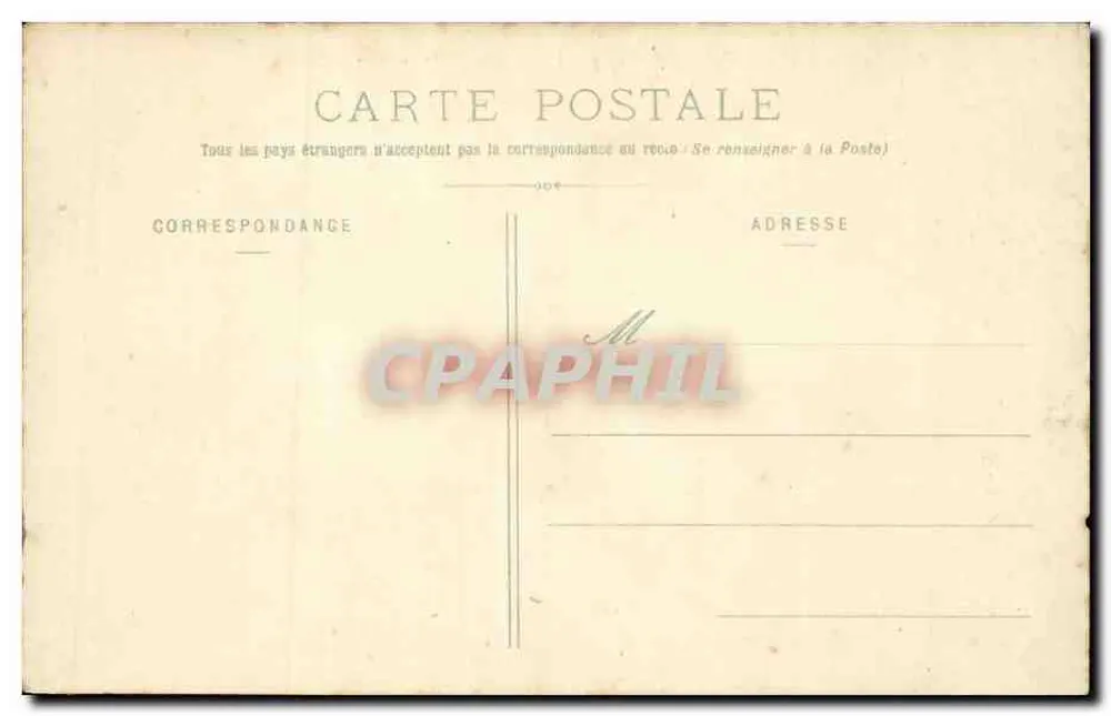 Paris - Perspektive der Esplanade des Invalides - G. I. n° 934 - Rückseite