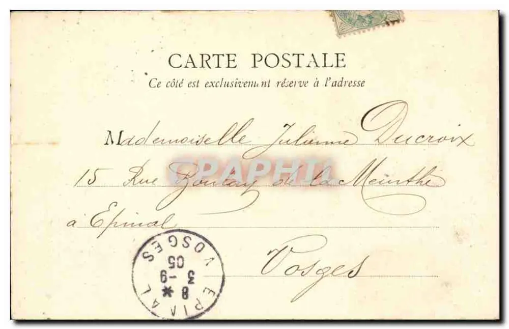 PARYŻ — Panthéon — B.F. PARIS C. 2 - Rewers