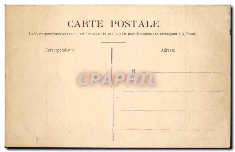 Paris — Place de la Concorde — P. Barcouse, Paris, n° 293 - Verso