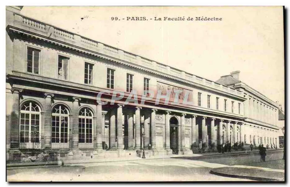Parijs - De Faculteit van Geneeskunde — nr. 99 - Voorkant