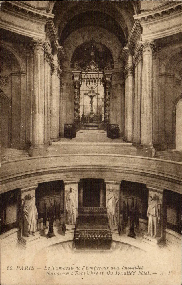 Das Grab des Kaisers in den Invaliden — A.P. - Vorderseite