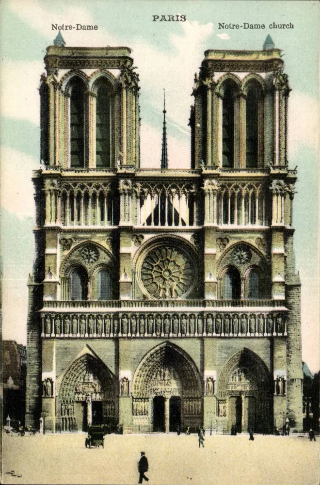 Notre-Dame — Paris — n° 100 - Frente