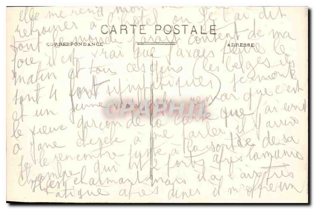 Lourdes — VIIª Estação do Calvário — Sireygeol, editor, Lourdes, n°58 - Verso