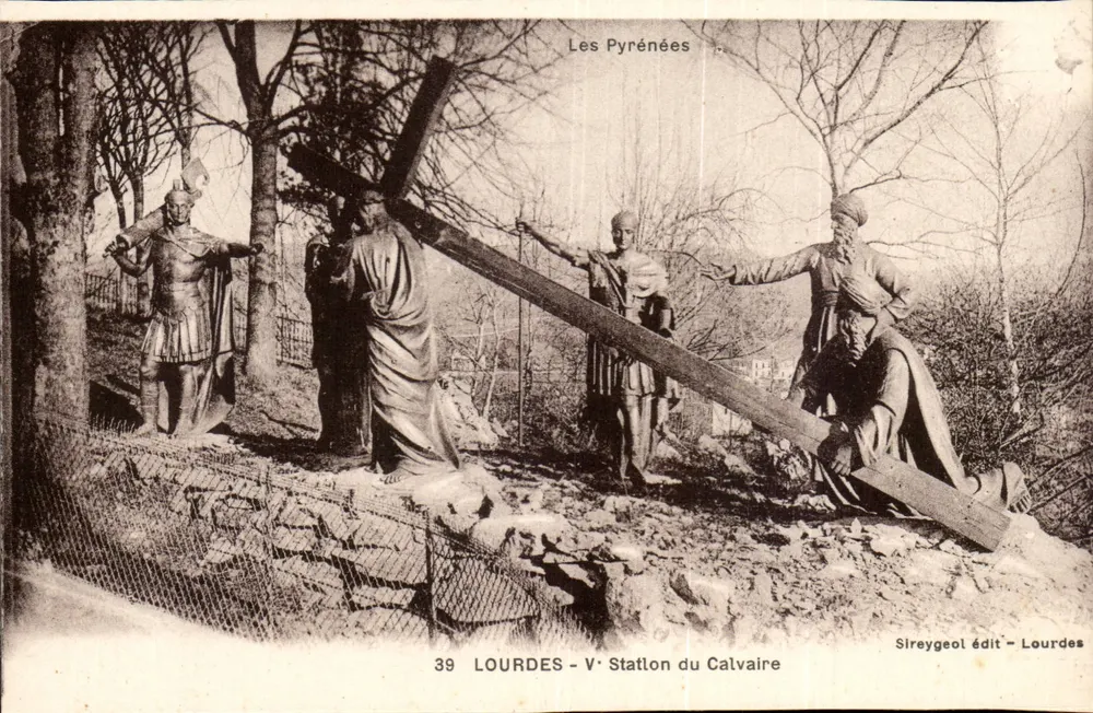 Lourdes - Estação do Calvaire — Sireygeol édit - Lourdes, n°39 - Frente