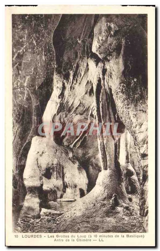 Lourdes - As Grutas do Lobo — Antro da Quimera — LL - Frente
